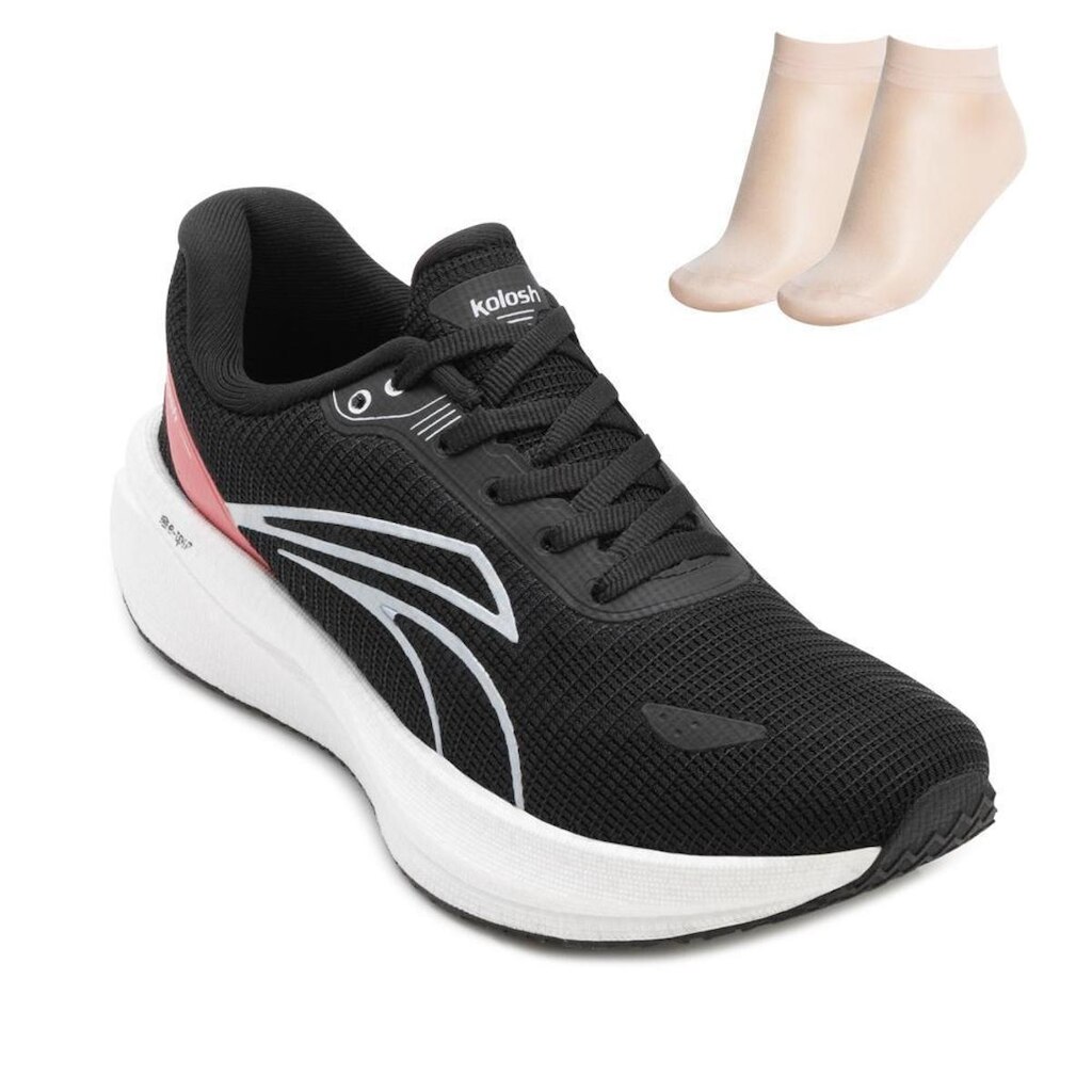 Tênis Kolosh PR Esportivo e Meia KL26-E0602