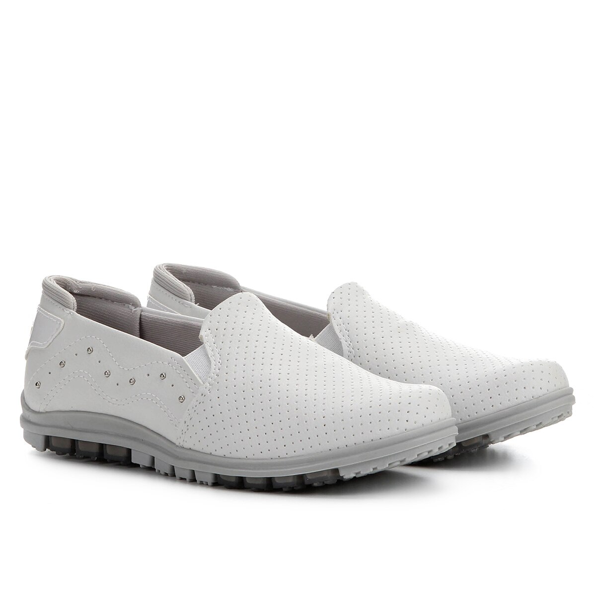 Tênis Slip On Kolosh Branco | Dakota loja online de calçados - Acesse o  site e compre já! - Tênis Kolosh Casual Slip On Branco | Kolosh