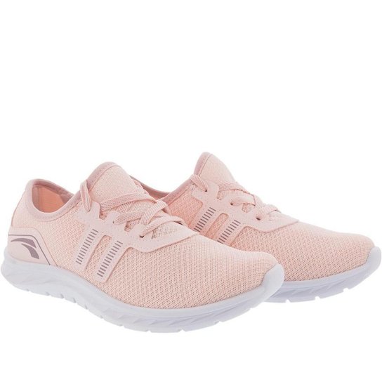 Tênis Kolosh Sport Style Texturizado Feminino - Rosa Menor preço em Tênis Kolosh Sport Style Texturizado Feminino - Rosa