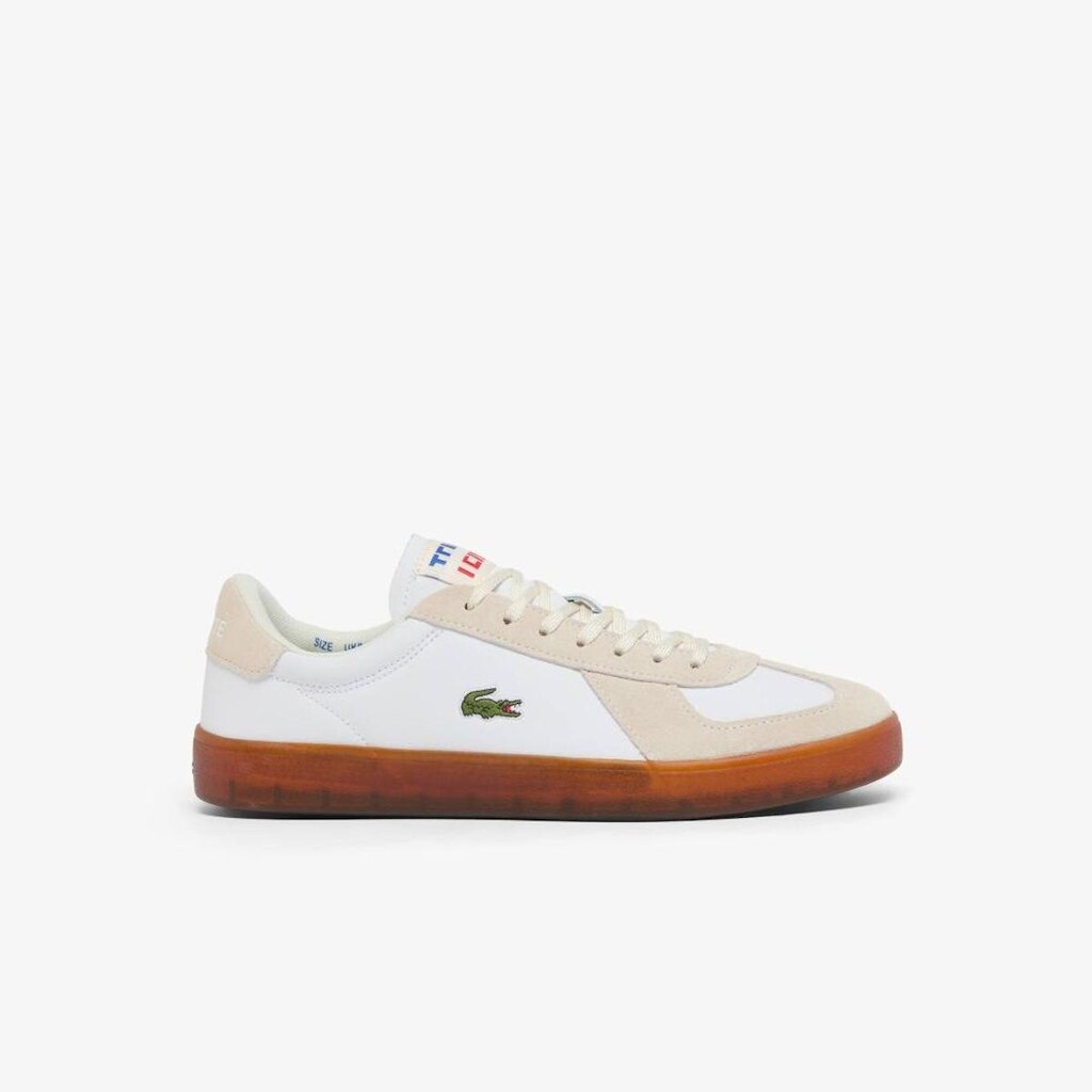 Tênis Lacoste Baseshot Pro Em Couro Masculino