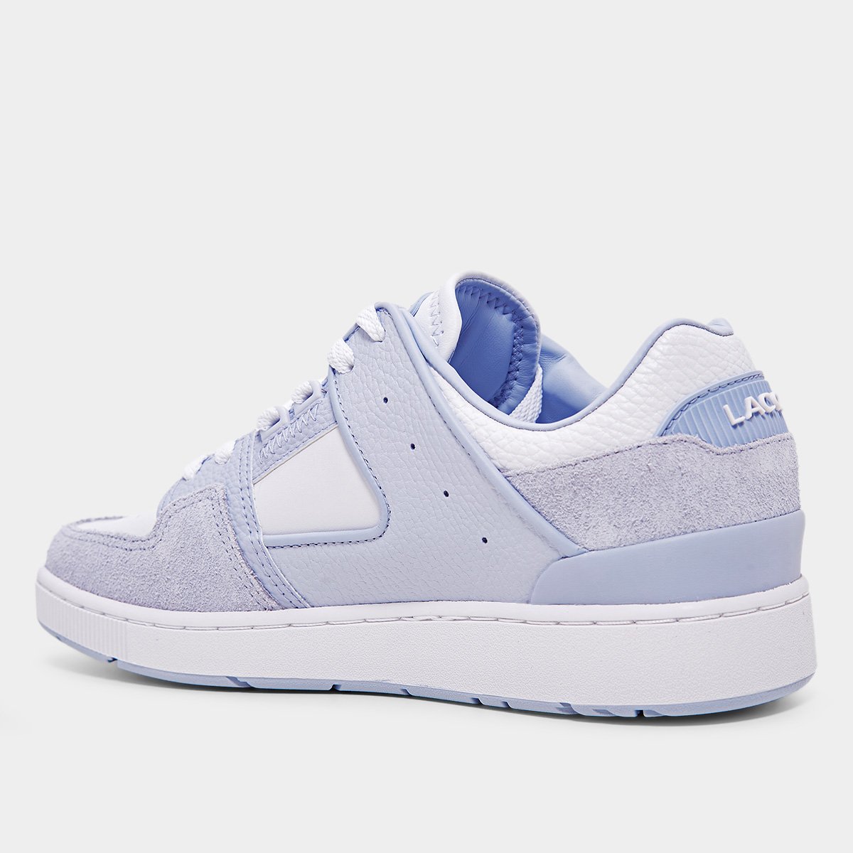 Tênis Lacoste Court Cage Feminino - Azul Claro+Branco | Netshoes