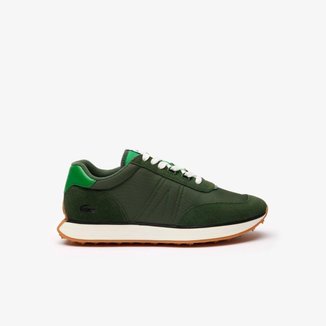 Tênis Lacoste de Couro e Tecido L-Spin Masculino