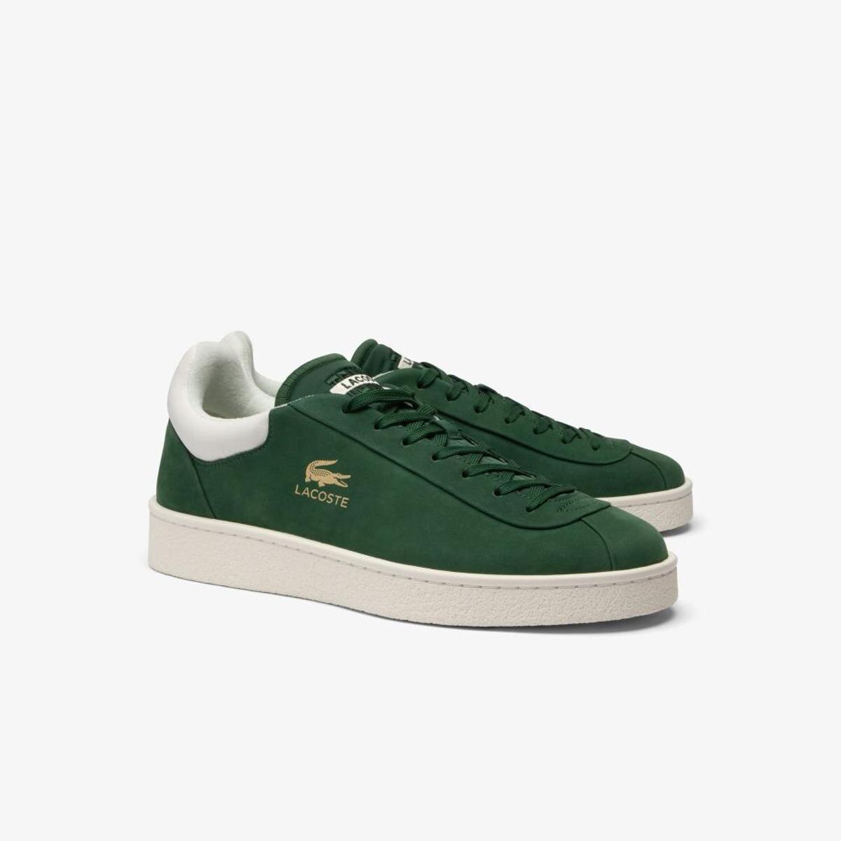 Tênis Lacoste de Couro Premium Baseshot Masculino Menor preço em Tênis Lacoste de Couro Premium Baseshot Masculino