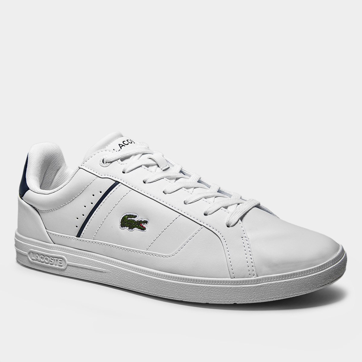 Lacoste Masculino Tênis Lacoste Europa Tcl Branco Tênis Masculino