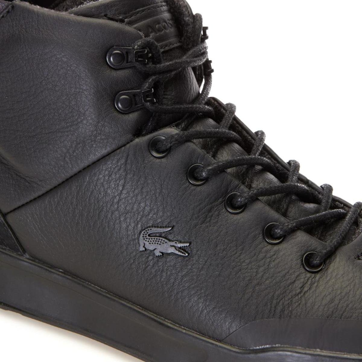 Tênis Lacoste Explorateur Masculino - Preto | Netshoes
