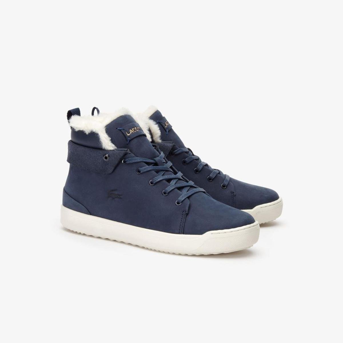 Tênis Lacoste Explorateur Thermo Feminino - Azul+Off White | Netshoes