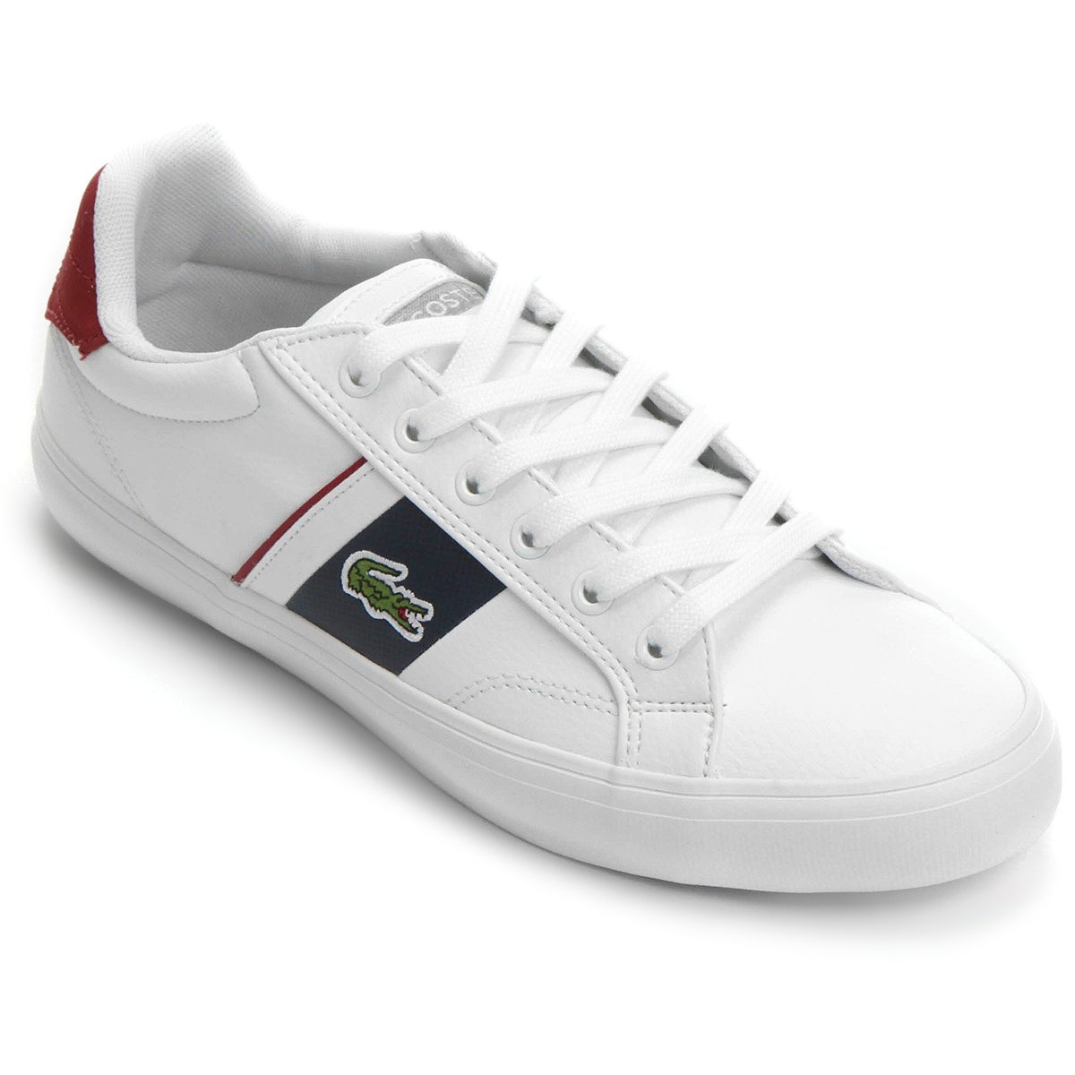 tênis lacoste fairlead branco