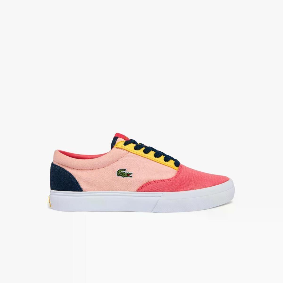 LACOSTE 455A R0067 シューズ 5.5 (US) Tênis Lacoste Jump Serve Lace feminino - Rosa+Branco | Netshoes