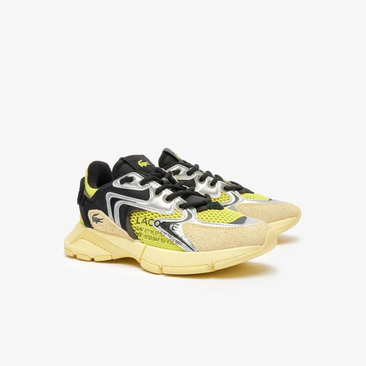 Tênis Lacoste L003 Neo Contrastado Feminino - Amarelo+Preto | Netshoes