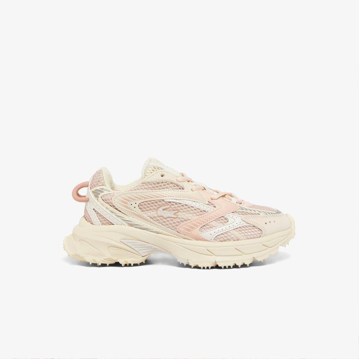 Tênis Lacoste L003 Neo Shot Feminino - Off white+Rosa | Netshoes