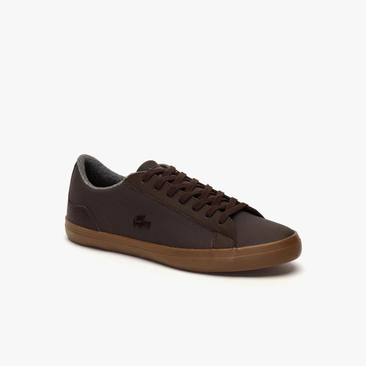 Tênis Lacoste Lerond - Marrom Escuro | Netshoes