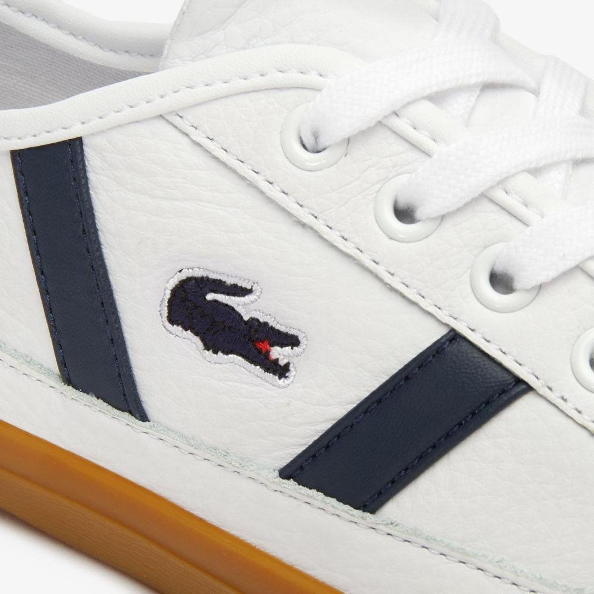 Tênis Lacoste Sideline Feminino - Branco+Azul | Netshoes