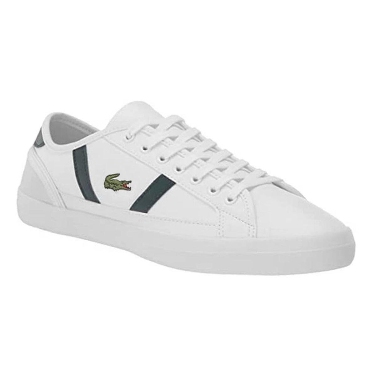 Tênis Lacoste Sideline Masculino - Branco+Verde | Netshoes