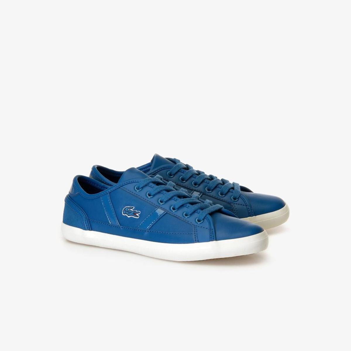 Tênis Lacoste Sportswear Feminino - Azul+Branco | Netshoes