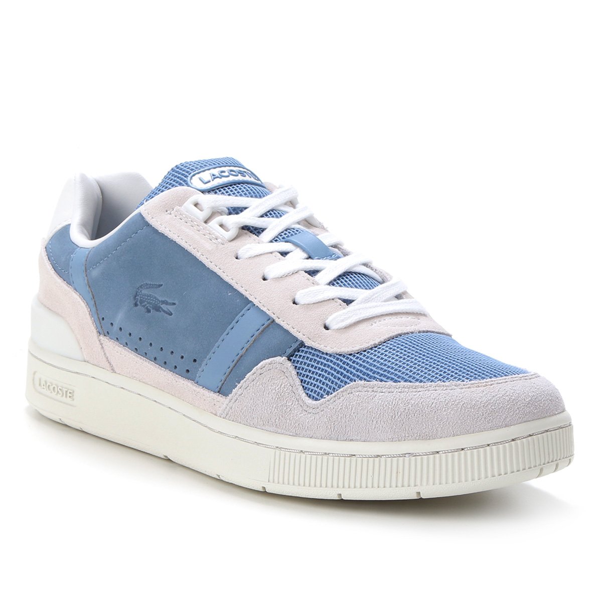 lacoste t clip off white