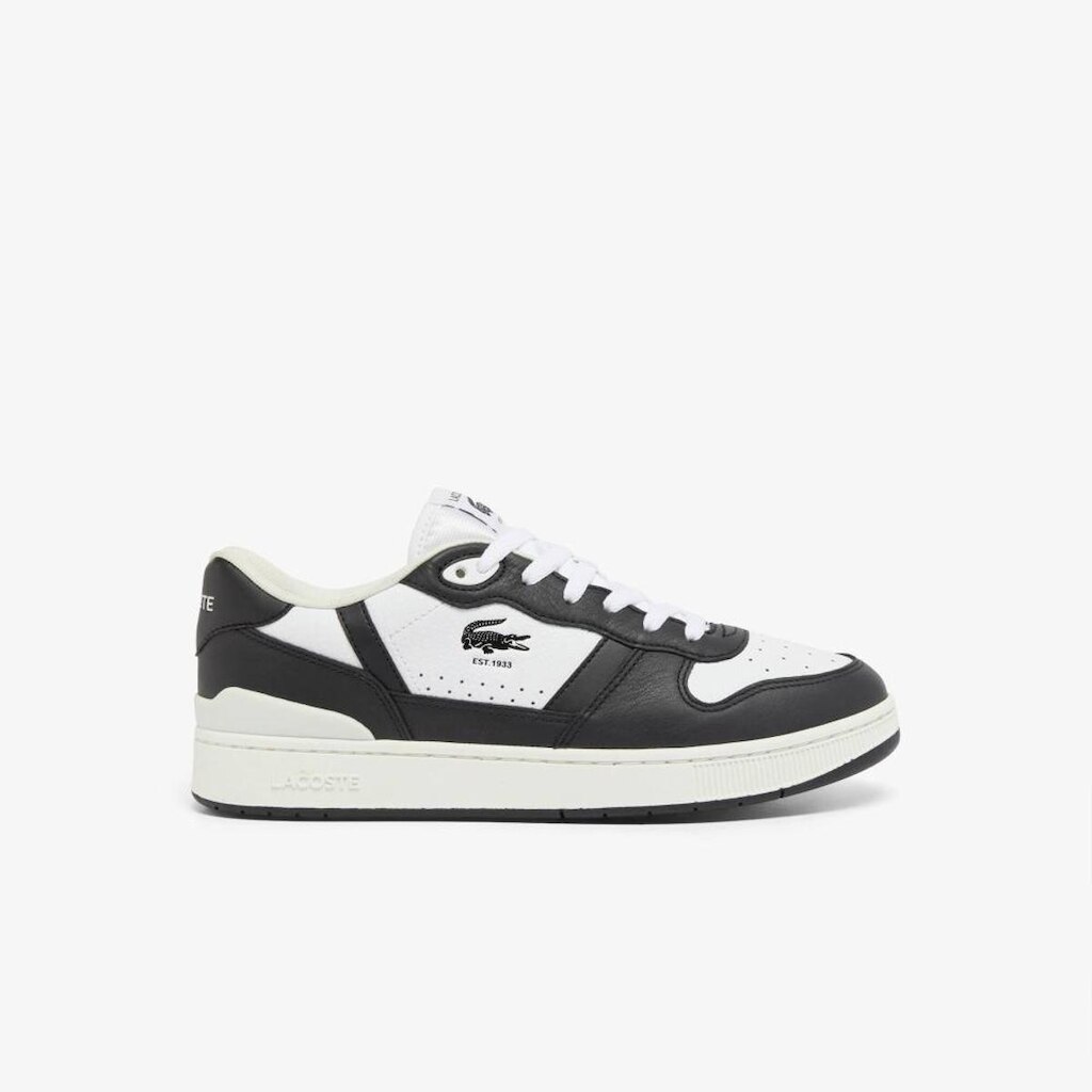 Tênis Lacoste T-Clip Set de Couro Masculino