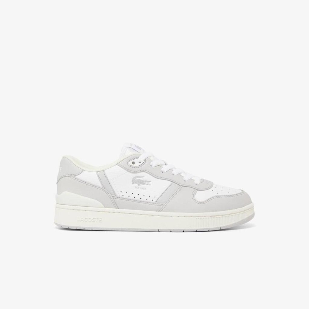 Tênis Lacoste T-Clip Set de Couro Masculino