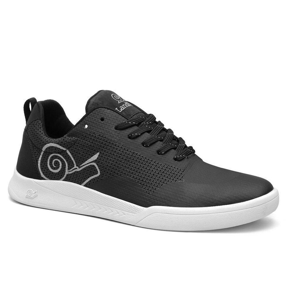 Tênis LandFeet Skate Ultraflow Em Couro Cano Baixo Masculino