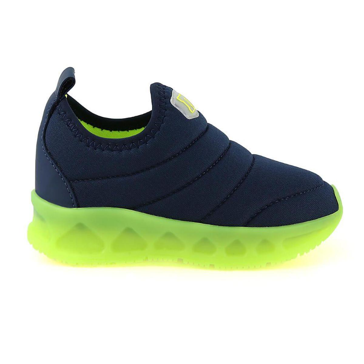 Tênis Led Infantil Novope 300n250 Menino - Azul | Netshoes