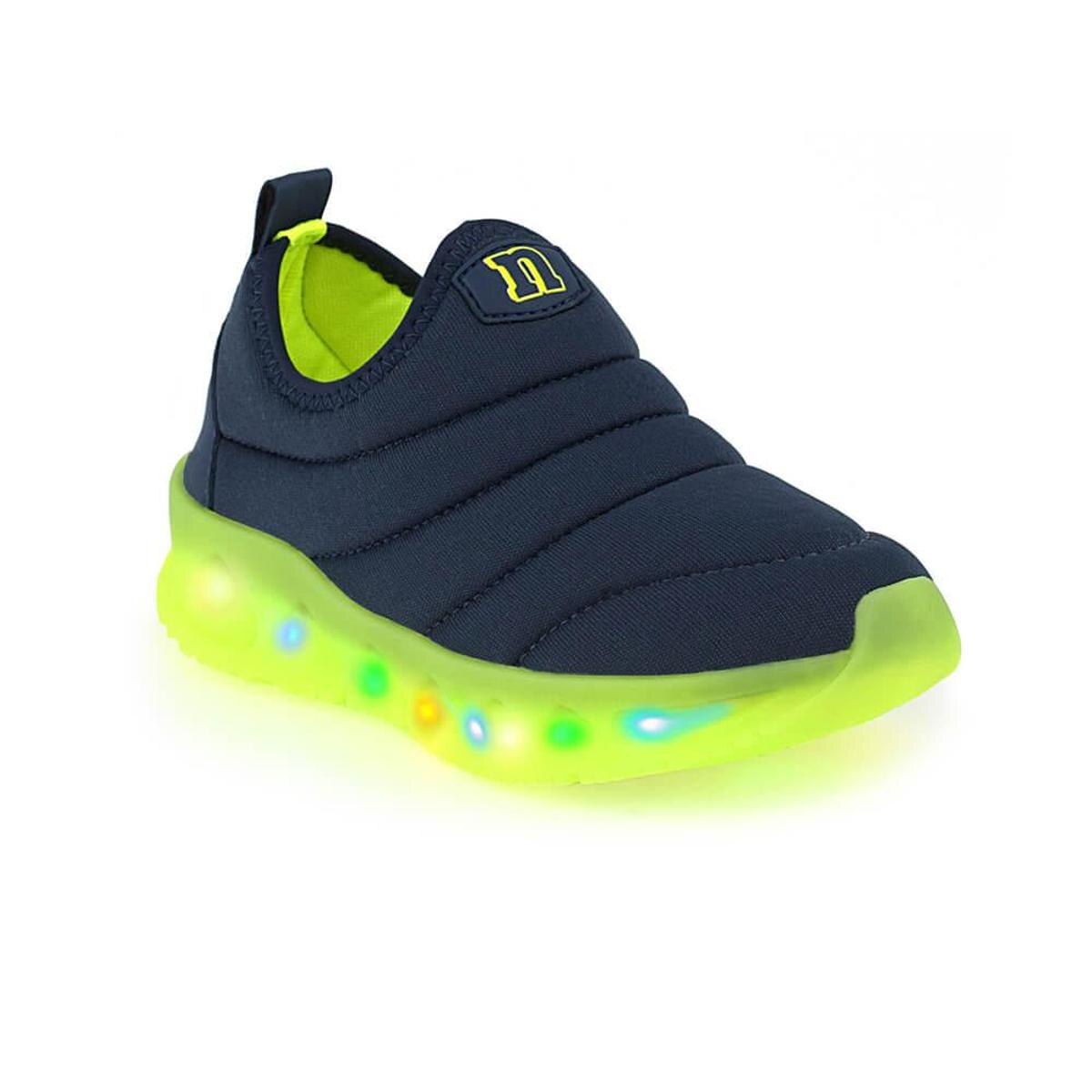 Tênis Led Infantil Novope 300n250 Menino - Azul | Netshoes
