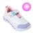 Tênis LED Mini Pé Infantil MP23-MP2308 - Branco+Lilás