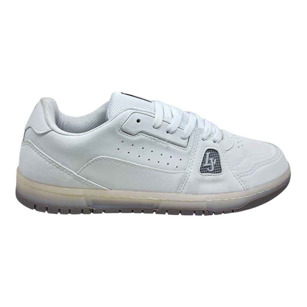 TENIS LEJON MASCULINO CHAMPS CASUAL LJSC0009 BRANCO