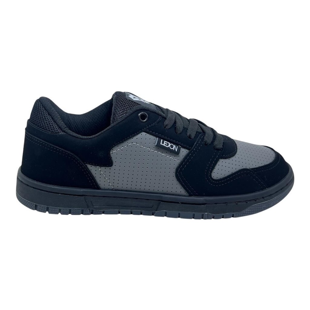 TENIS LEJON MASCULINO SOLID CASUAL LJSC0011 PRETO