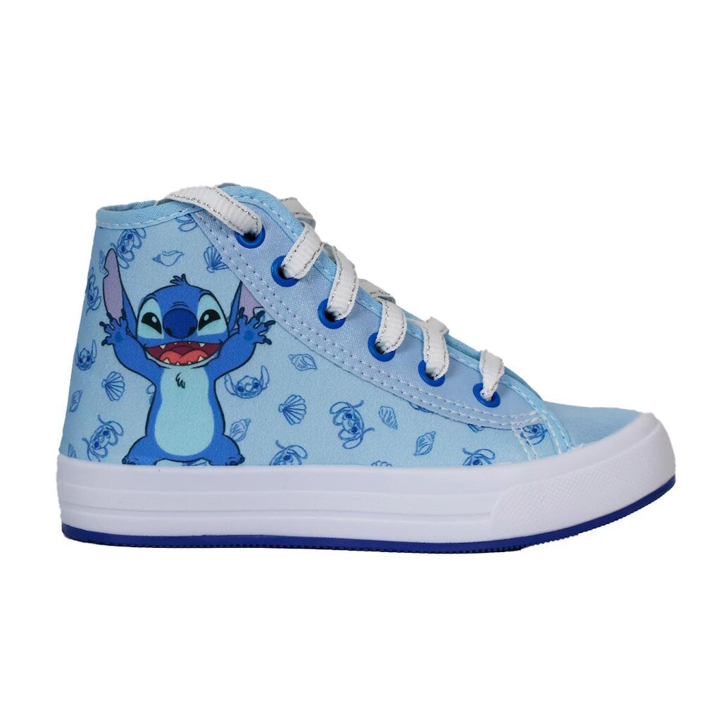 Tênis Lilo E Stitch Cano Alto Casual Meninas Original