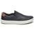 Tênis Lorenzo Lopez Casual Urban Slip On Couro Masculino - Preto
