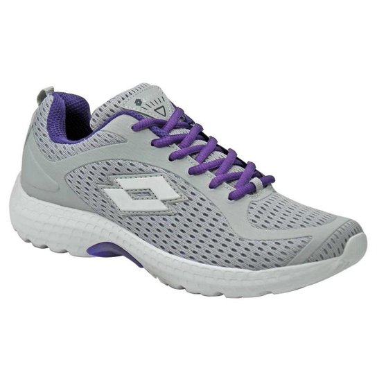 Sneakers Tenis Lotto Netshoes Tênis Lotto Stormy Feminino Cinza+