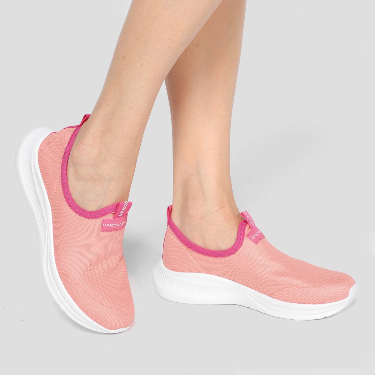 Tênis Loucos e Santos Pop Knit Feminino - 1