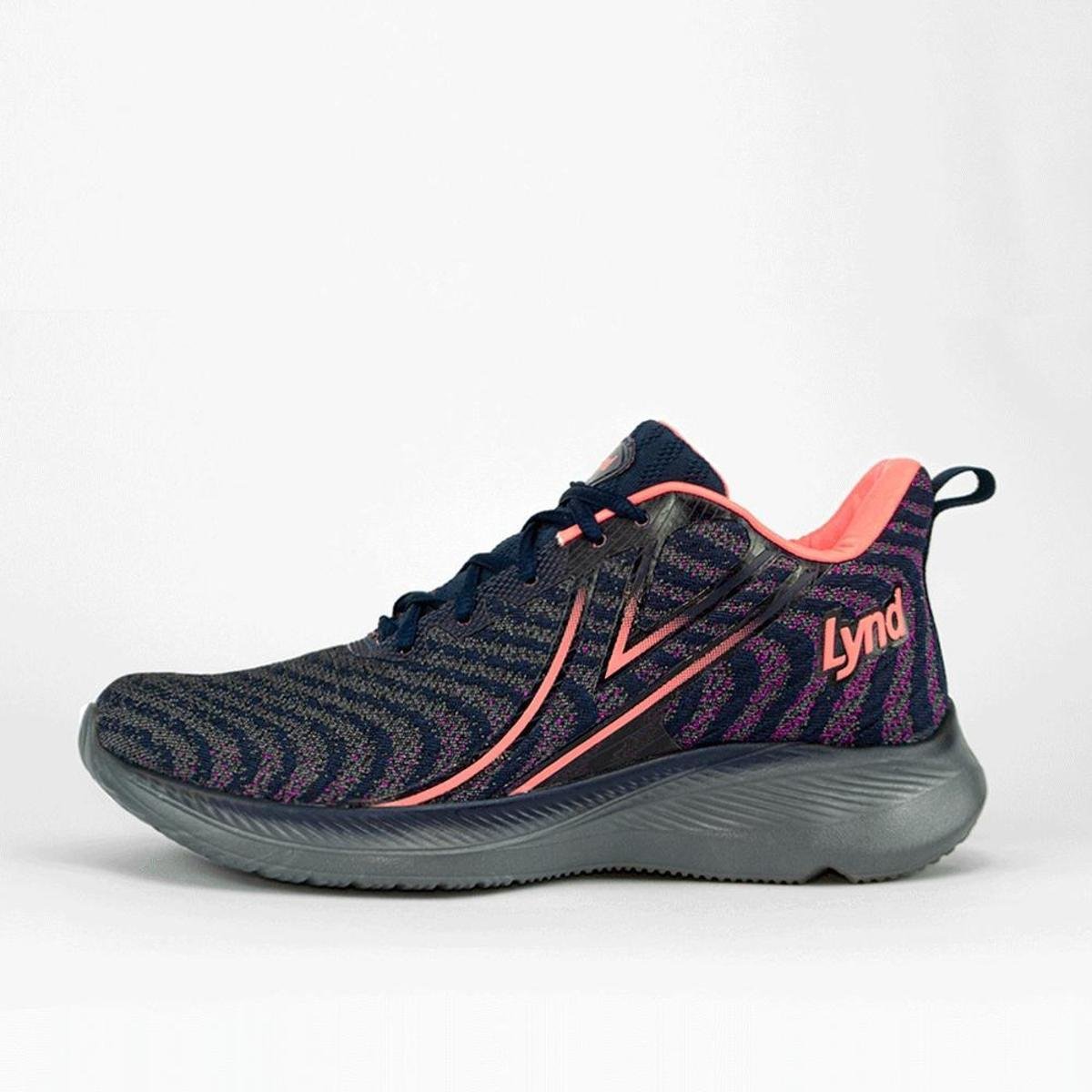 Tênis Lynd Opticos marinho roxo coral - Vermelho | Netshoes