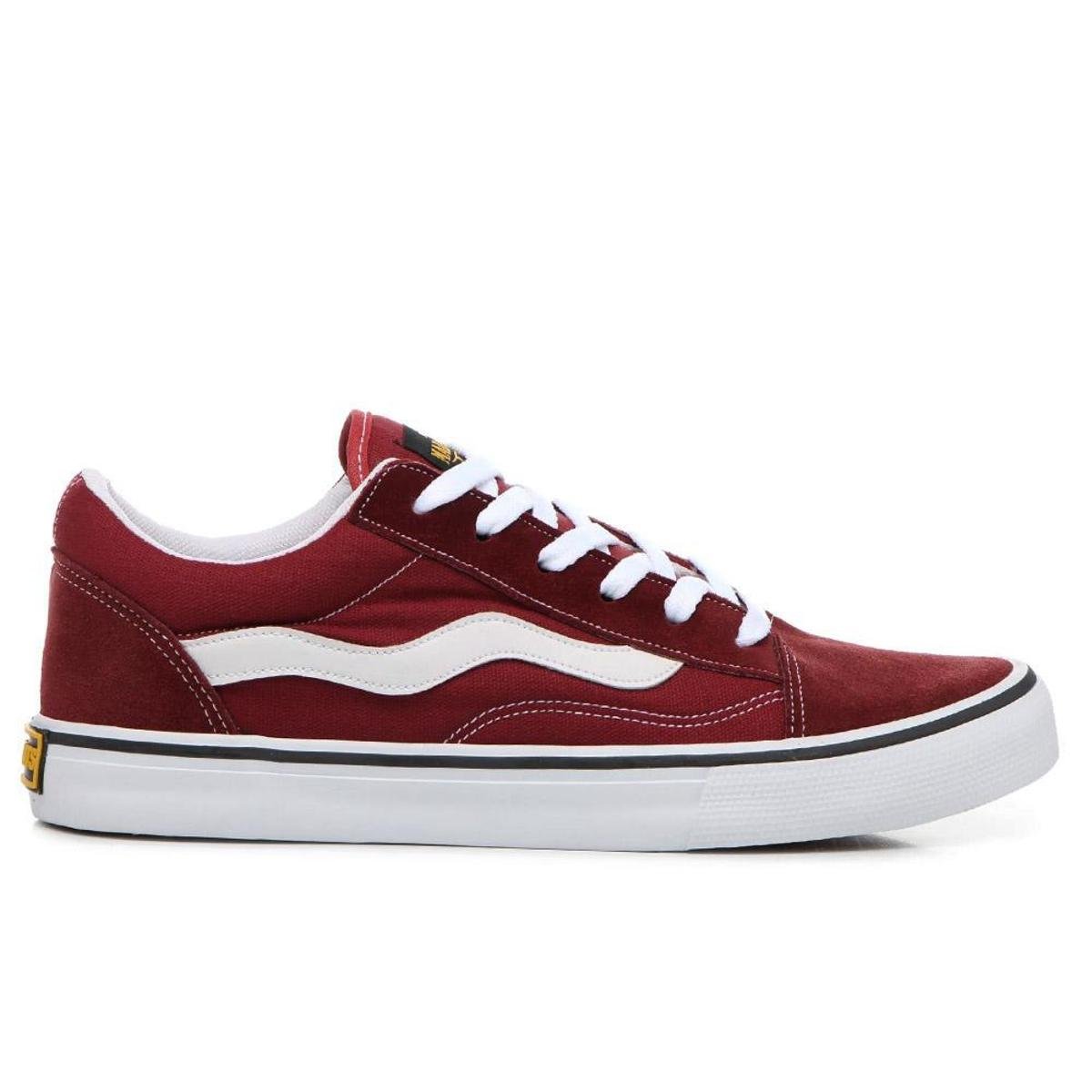 Vans Old Skool Vans Infantil Vermelho Skool Vinho Vans Old Skool