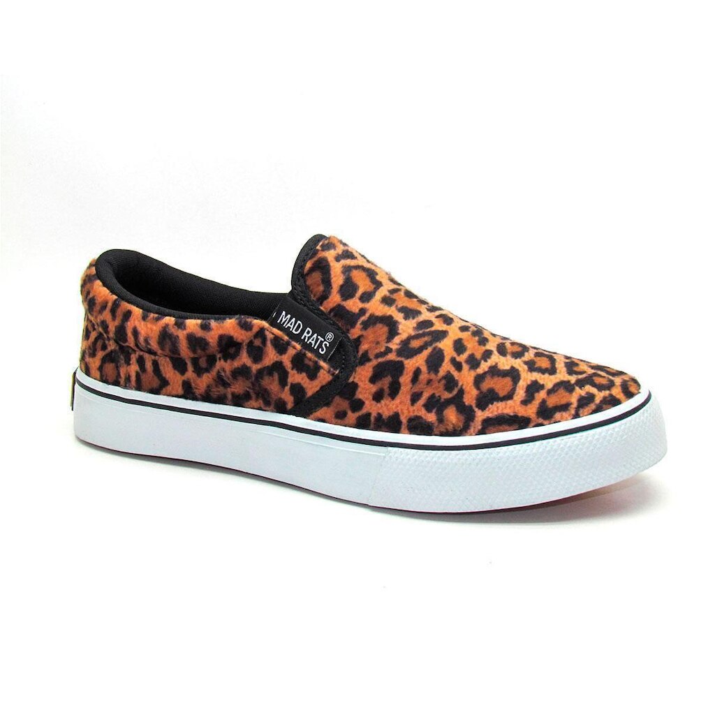 Tênis Mad Rats Slip On Onça