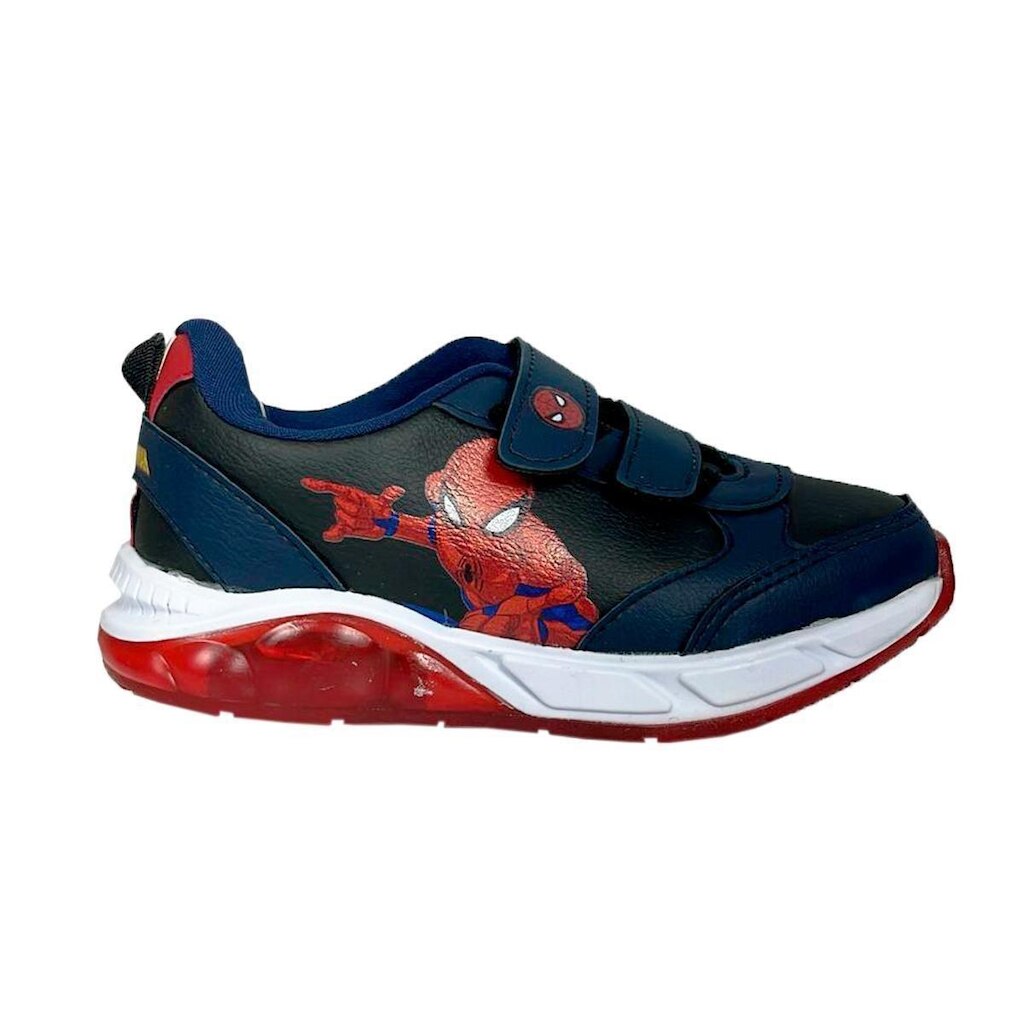 Tênis Marvel Spider Man Com LED Casual Meninos Original