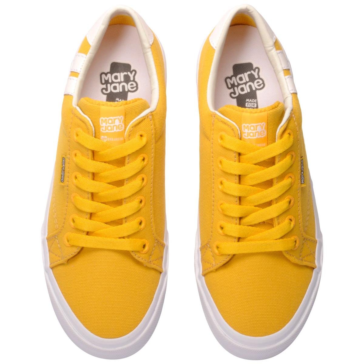 tenis mary jane amarelo