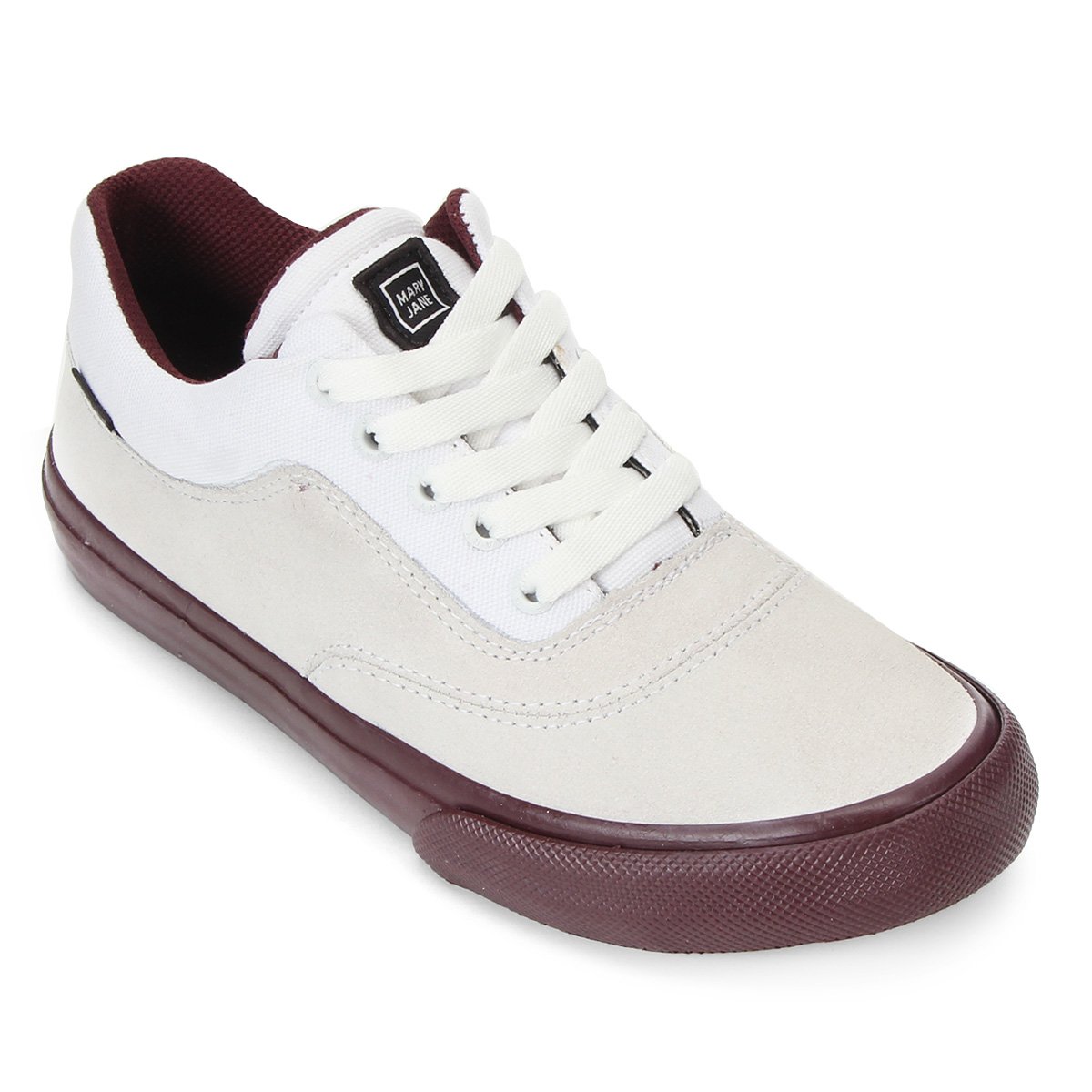 tenis mary jane branco feminino