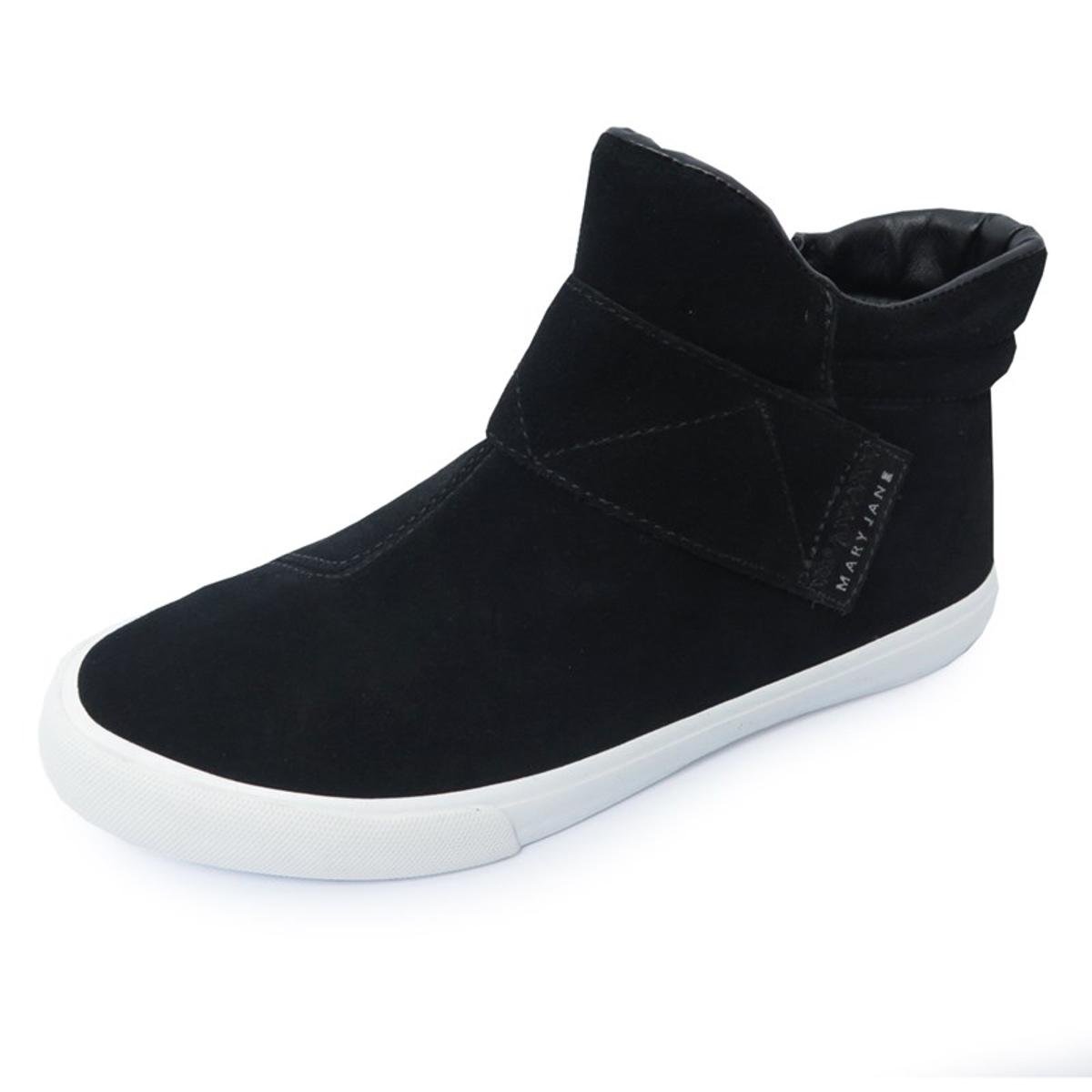 Tênis Mary Jane Space - Preto | Netshoes