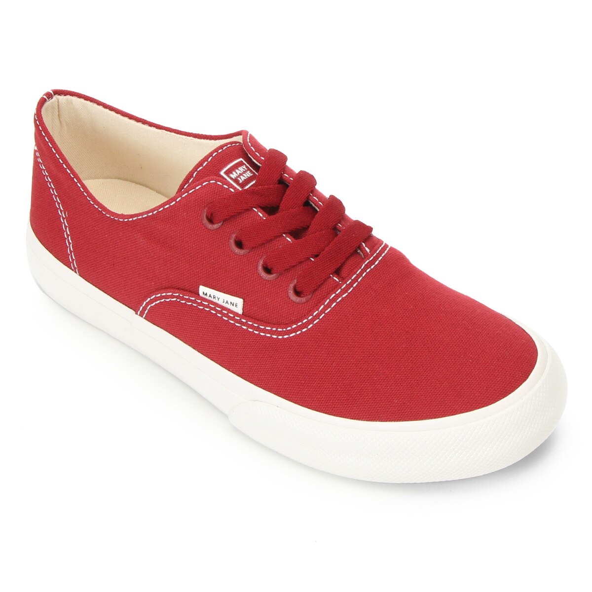tenis mary jane vermelho