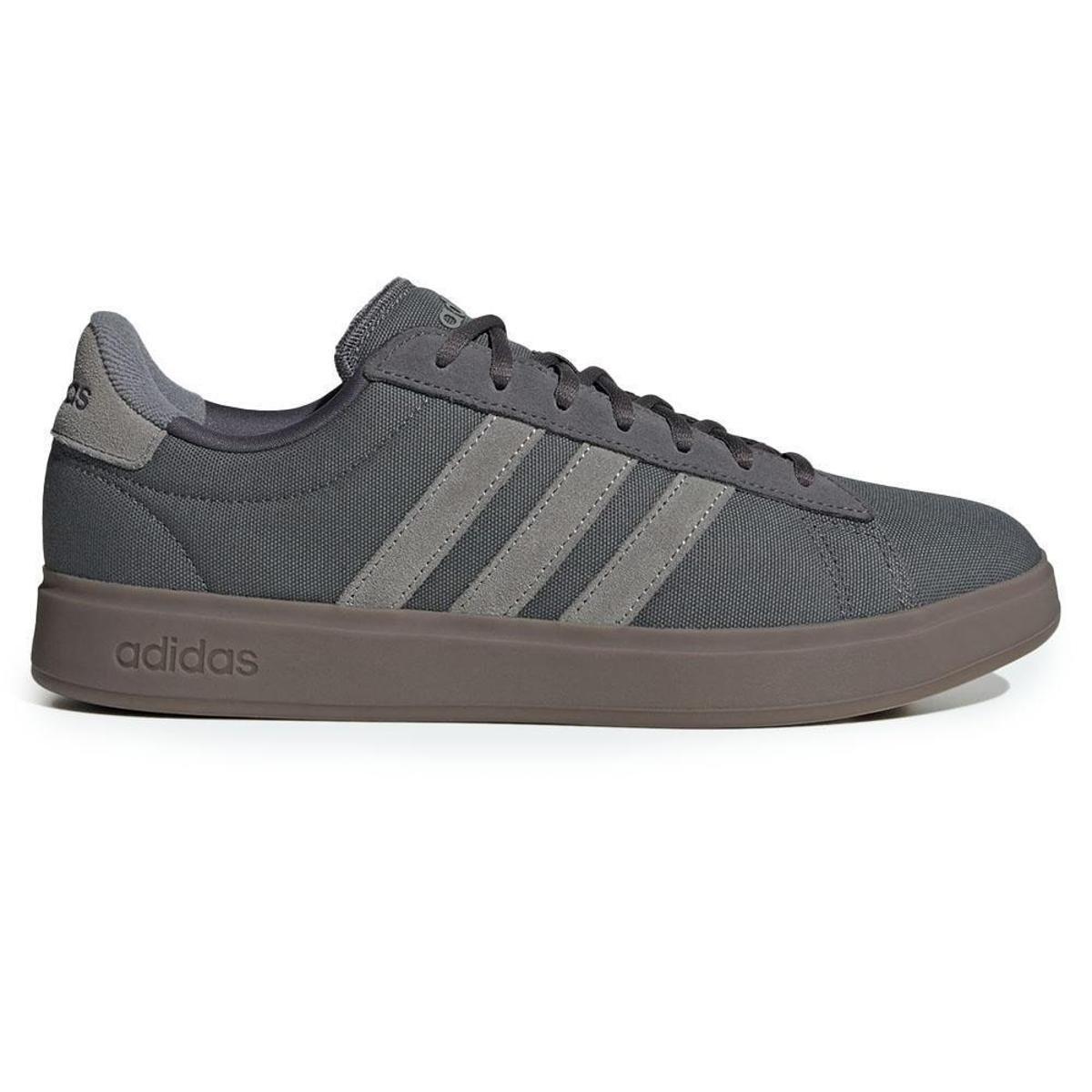 Tênis Masculino Adidas Grand Court 2.0 Cinza - JS1702 - Cinza