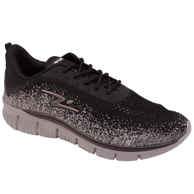 Tênis Masculino Adrum 9707M Adrum 9707M - Preto/Cinza 37 - Preto | Netshoes