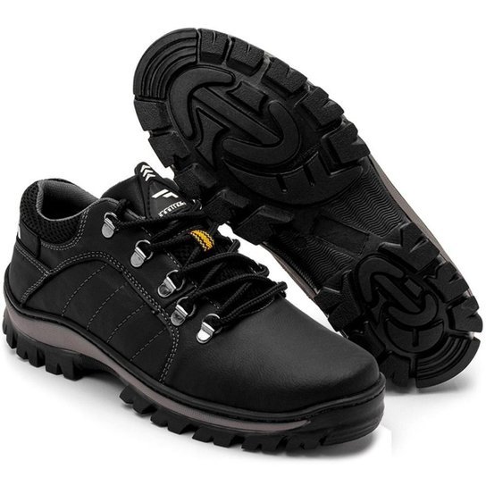 Tênis Masculino Bota Adventure Cano Baixo Trilha - Marrom - 35 - Preto é ruim? Tênis Masculino Bota Adventure Cano Baixo Trilha - Marrom - 35 - Preto é boa?