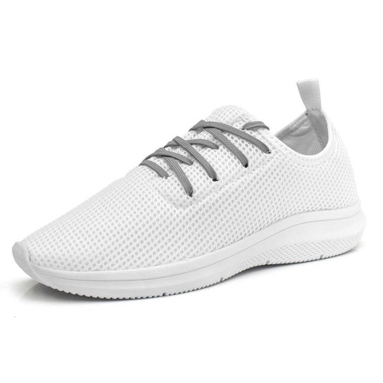 Tênis Masculino Bredeni Super Leve Moderno - Cinza Menor preço em Tênis Masculino Bredeni Super Leve Moderno - Cinza