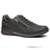 Tenis Masculino Cano Curto em Couro com Ziper Lateral Sapatenis Pegada 114858 - Preto