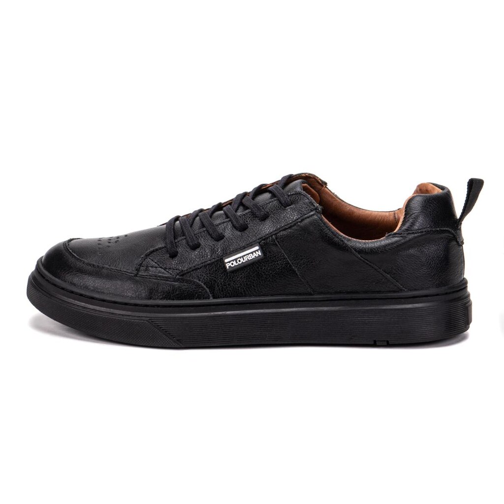 Tenis Masculino Casual Couro Leve e Confortável Original
