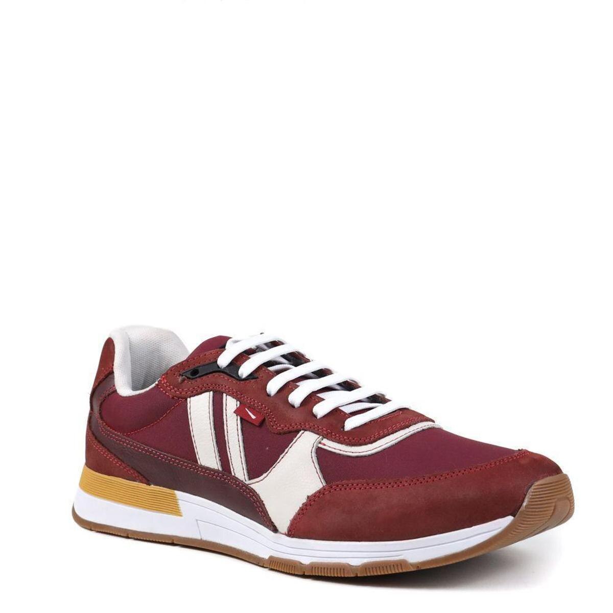 Tênis Masculino Casual Ferracini Jogging - Vermelho | Netshoes