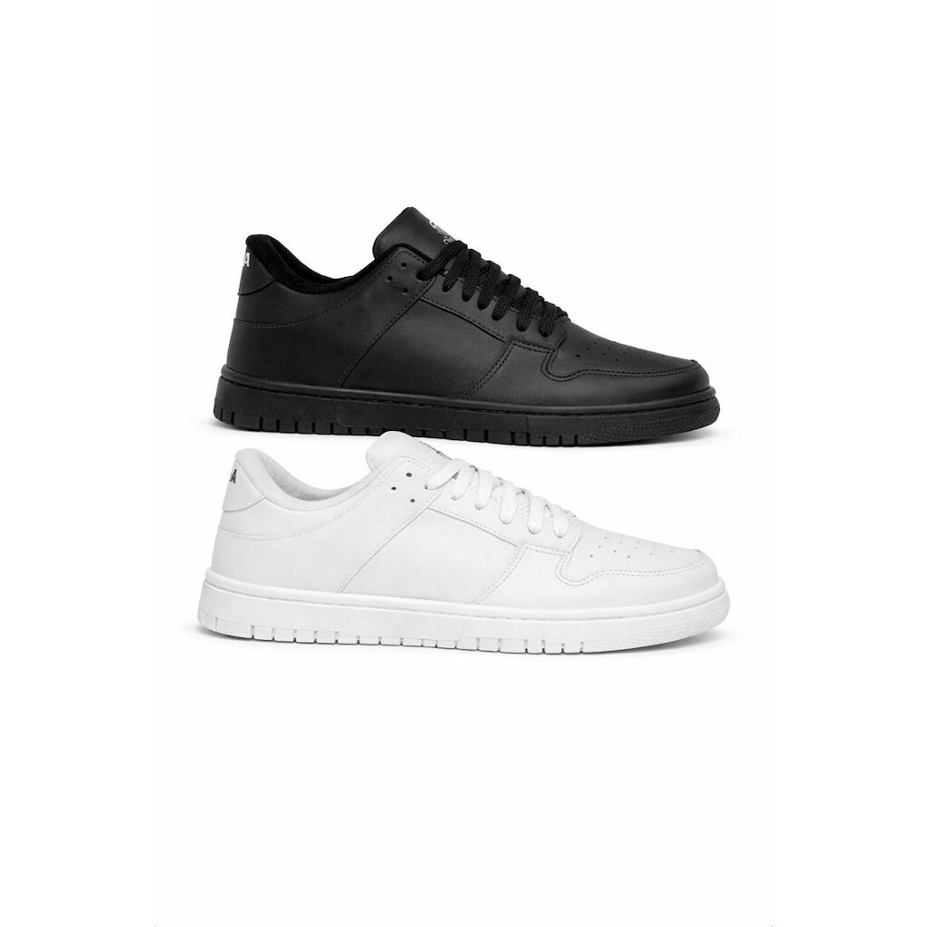 Tênis Masculino Casual KIT COM 2 PARES TAMANHO GRANDE Antiderrapante Dia a Dia