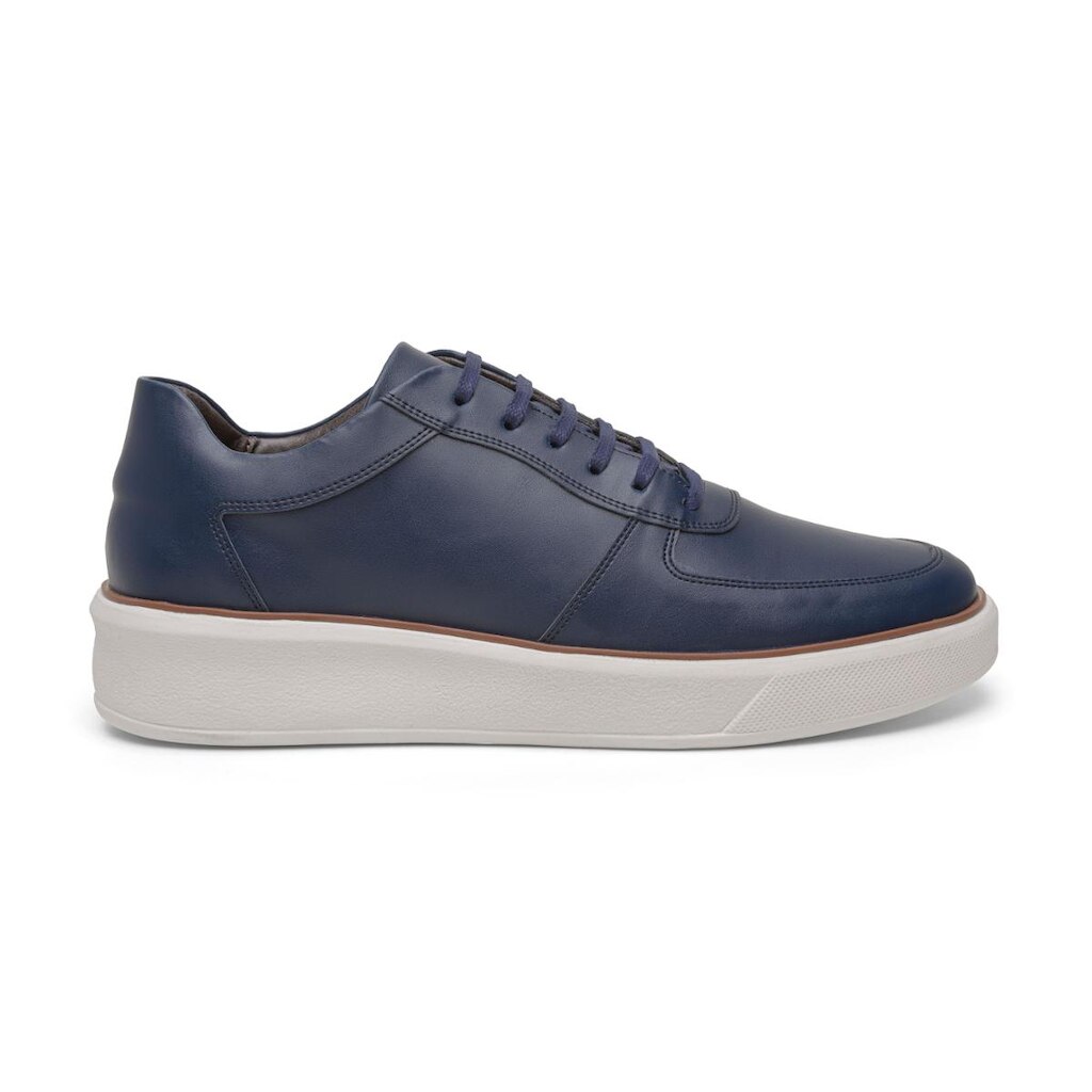 Tênis Masculino Casual Marinho com Cadarço