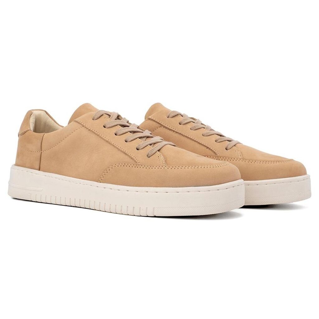 Tênis Masculino Casual Nobuck Cadarço Confortável