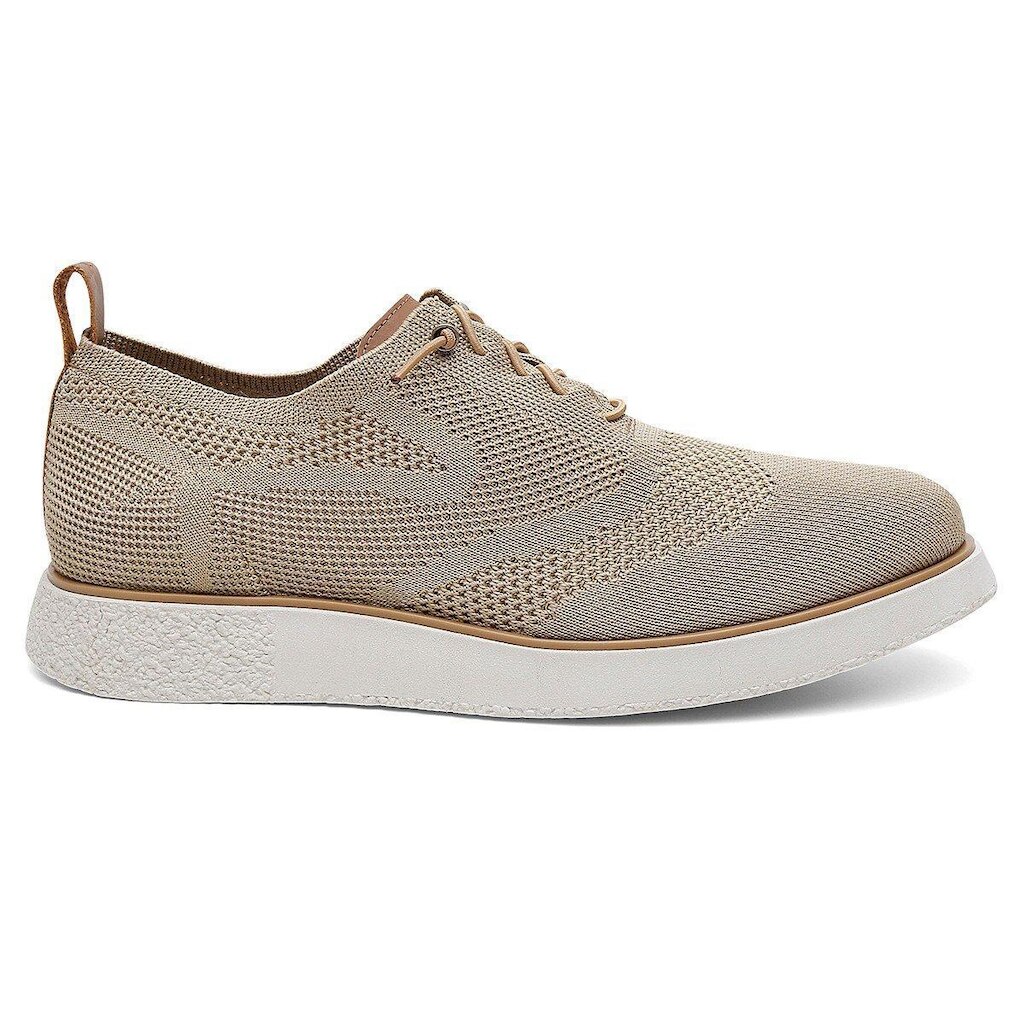 Tenis Masculino Centuria Casual Knit Bege